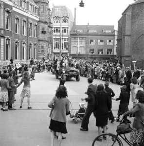 Prinses Irene Brigade in Den Haag (Groenmarkt), Bestanddeelnr 900-3136