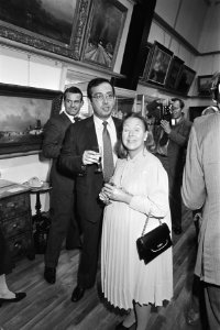 Prinses Christina en Jorge Guillermo bij de opening, Bestanddeelnr 931-7009