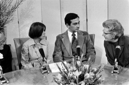 Prinses Christina, Jorge Guillermo en koningin Juliana, Bestanddeelnr 927-7570