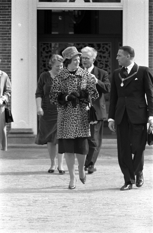 Prinses Irene bezoekt Drenthe, bezoek aan de gemeente Annen, Bestanddeelnr 911-1492