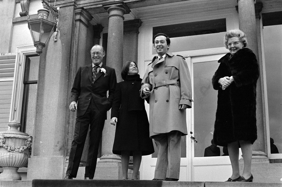 Prinses Christina verloofd met Jorge Guillermo Koninklijke familie en Jorge Gu, Bestanddeelnr 927-7580