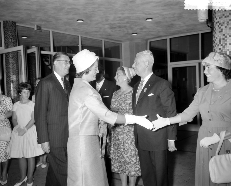Prinses Irene bij 15e congres Expoge, Bestanddeelnr 911-3545