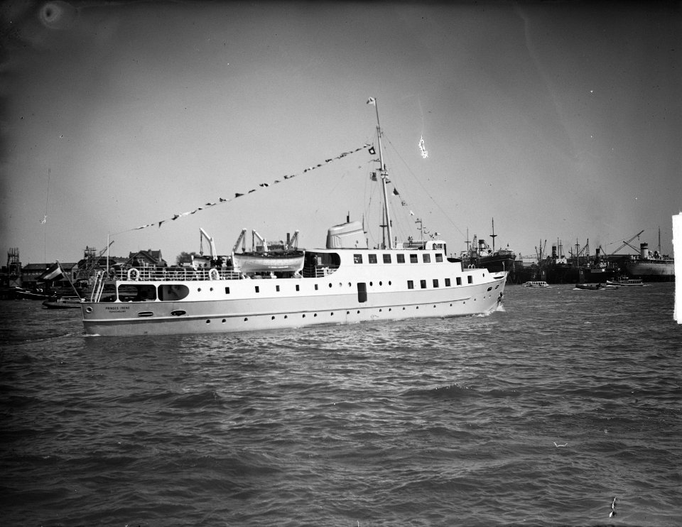 Prinses Irene. Kanonneerboot omgebouwd tot luxe cruiser, Bestanddeelnr 903-9536