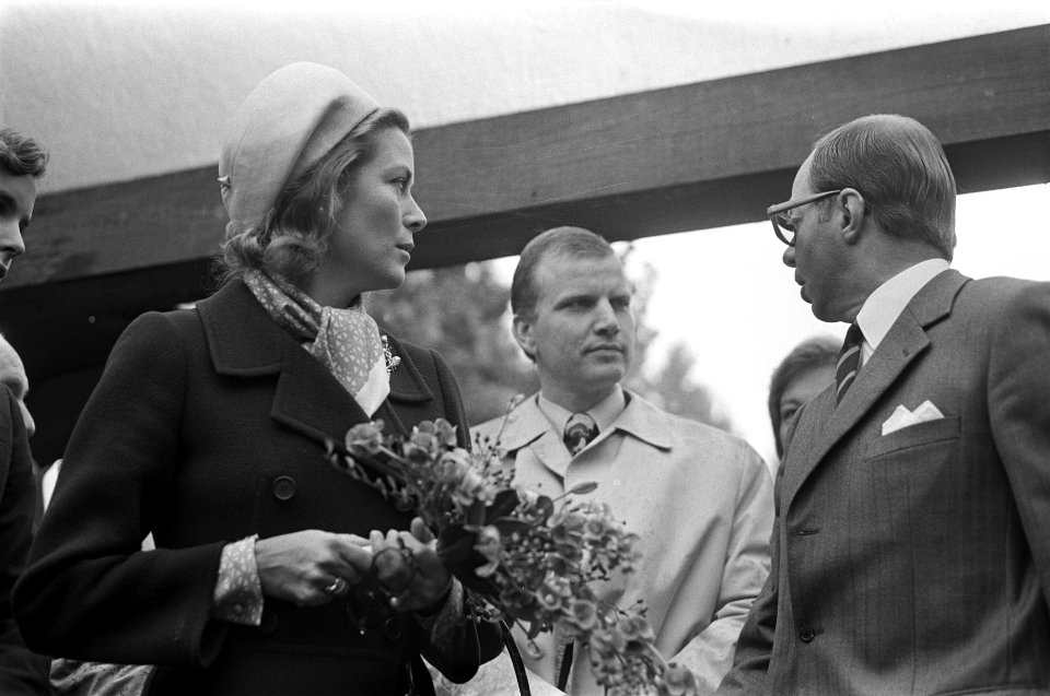 Prinses Gracia van Monaco doopt op Floriade een lelie, Bestanddeelnr 925-8814