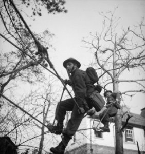 Prinses Irene Brigade. Nederlandse soldaten in training. Dutch troop'invasion e, Bestanddeelnr 934-9589