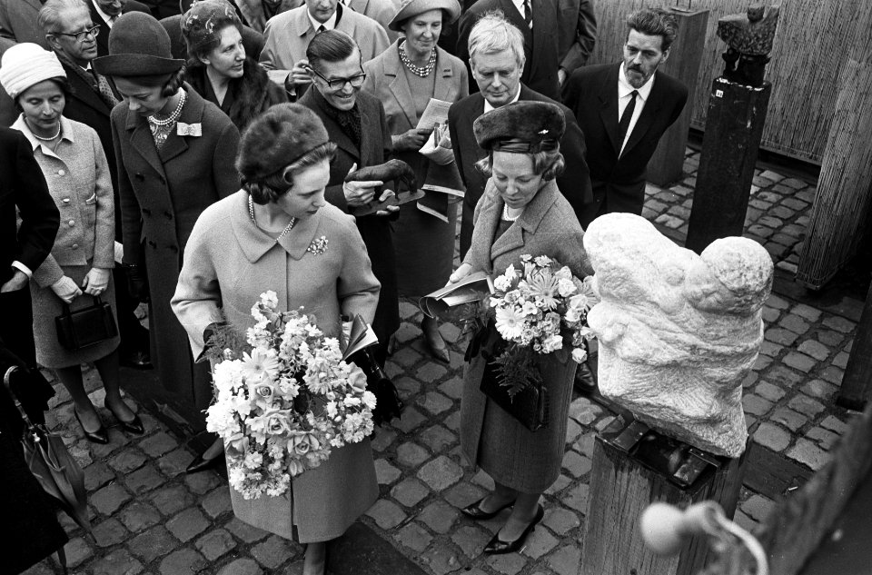 Prinses Benedikte van Denemarken opende Madurodam, Prinses Benedikte en Prinses , Bestanddeelnr 917-6244