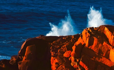 Rocks stone cliff photo