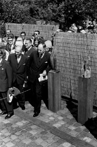 Prinses Christina van Zweden een tentoonstelling geopend in Madurodam, Prinses C, Bestanddeelnr 916-5451