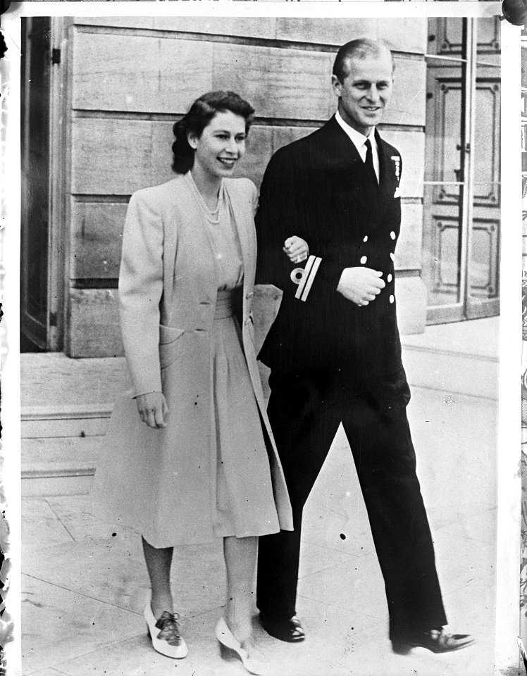 Prinses Elisabeth en Philip Mountbatten, Bestanddeelnr 902-2628