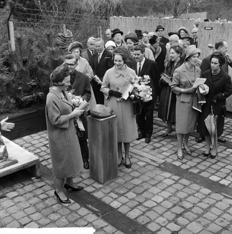 Prinses Benedikte van Denemarken opende Madurodam, Prinses Benedikte en Prinses , Bestanddeelnr 917-6234