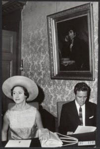 Prinses Margaret en Lord Snowdon wonen bij het Anglo-Nederlandse Universitair Sy, Bestanddeelnr 107-1345