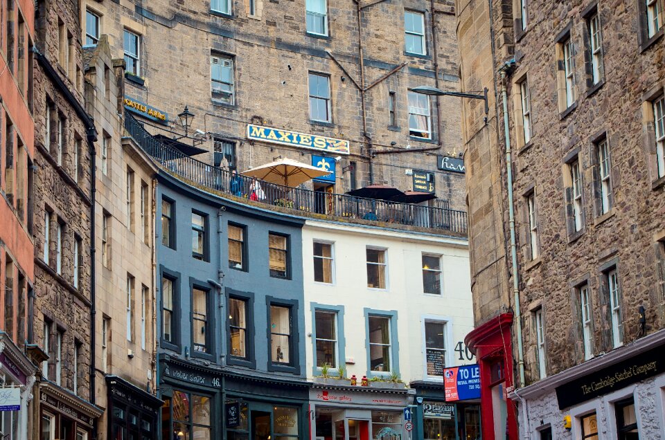 Facade houses architecture