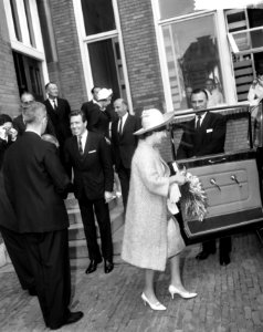 Prinses Margaret en Lord Snowdon Anglo Nederlandse Universitair Symposium bijgew, Bestanddeelnr 917-7823