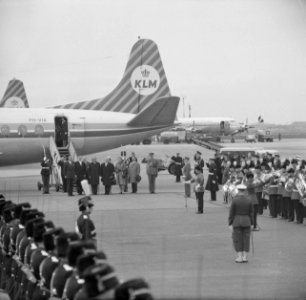 Prinses Bertil van Zweden op Schiphol, Bestanddeelnr 913-8467