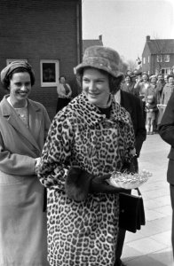 Prinses Irene bezoekt Drenthe, bezoek aan school, Bestanddeelnr 911-1497