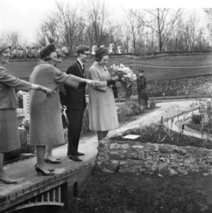 Prinses Benedikte van Denemarken opende Madurodam, Prinses Benedikte en Prinses , Bestanddeelnr 917-6236