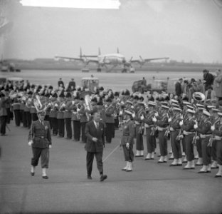 Prinses Bertil van Zweden op Schiphol, Bestanddeelnr 913-8462