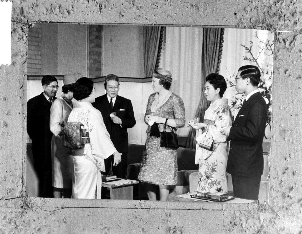 Prinses Beatrix tijdens een bezoek aan Japan in april 1963, Bestanddeelnr 918-4038