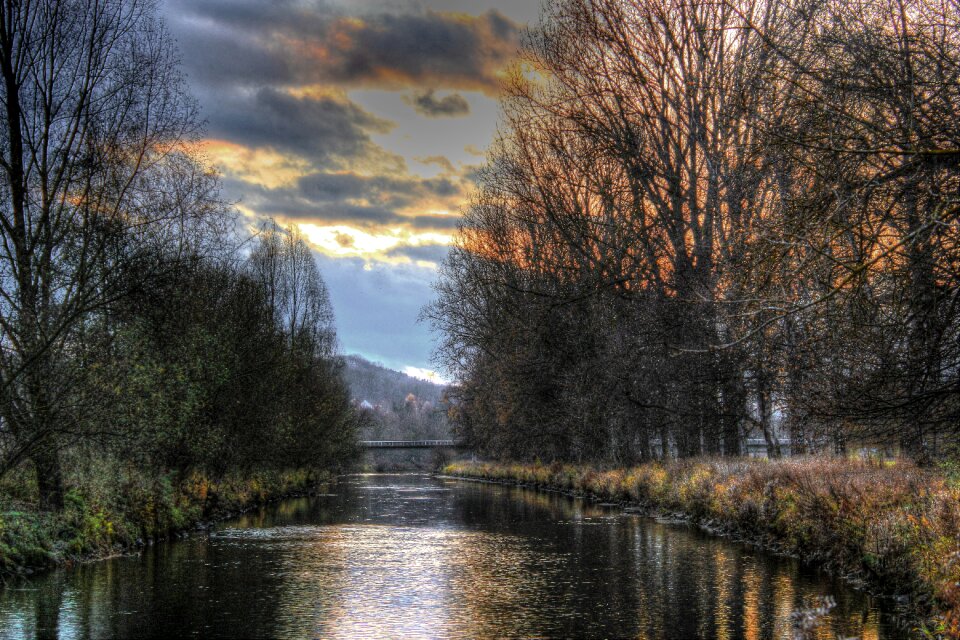 Warburg abendstimmung landscape