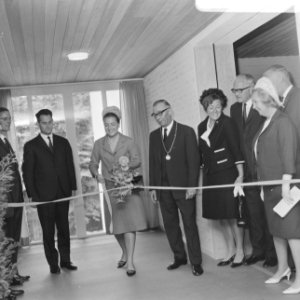 Prinses Margriet opende stadhuis te Oosterbeek, Bestanddeelnr 919-1777