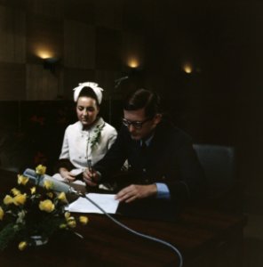 Prinses margriet en pieter van vollenhove in ondertrouw, Bestanddeelnr 254-7738