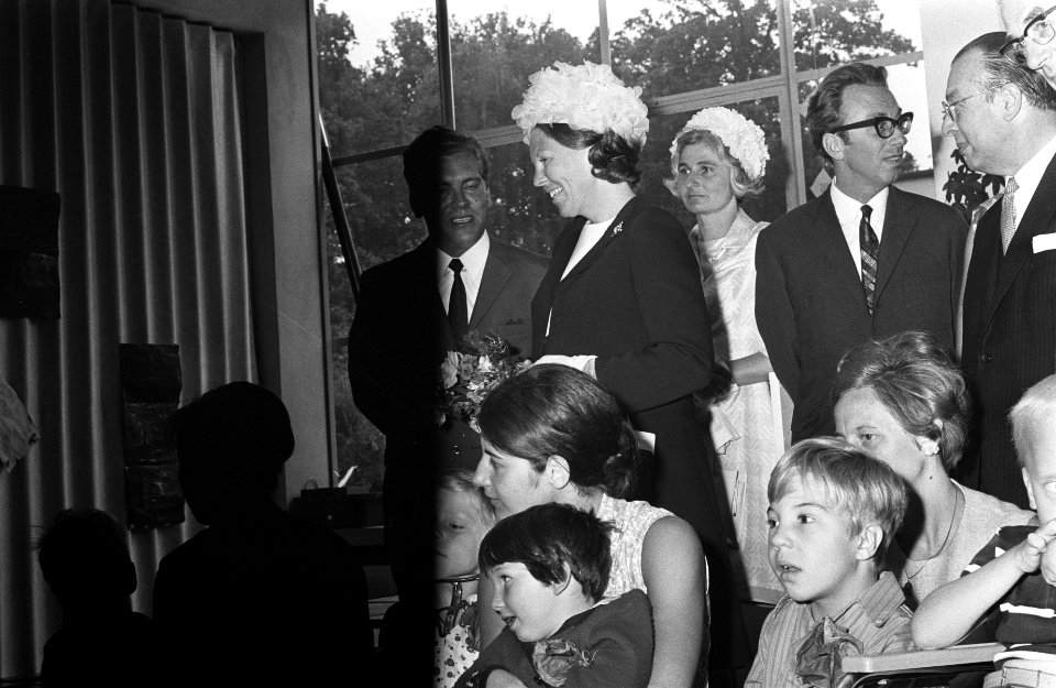 Prinses Beatrix tijdens het bezoek, Bestanddeelnr 922-5625