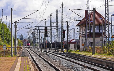 Exit signals signal box photo