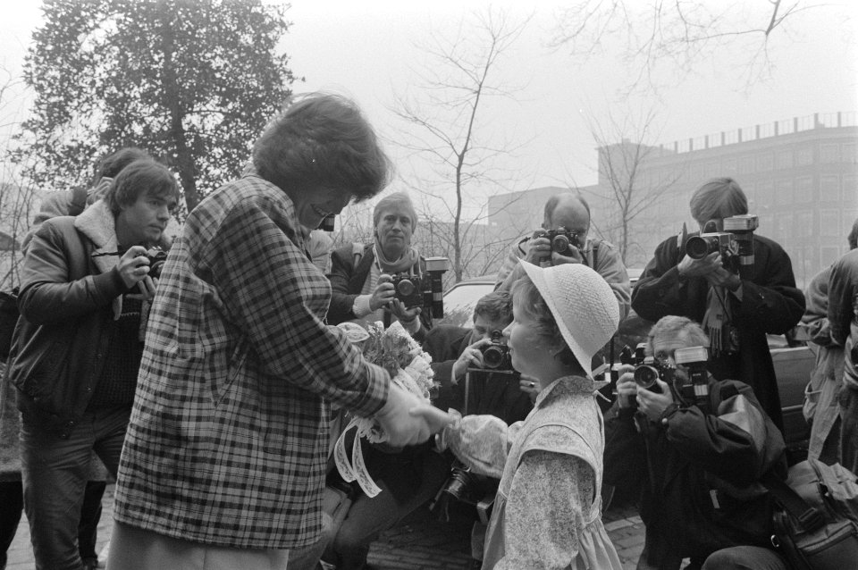 Prinses Margriet opent in Amsterdam Ronald Mc. Donald Huis (familieverblijf voor, Bestanddeelnr 933-2568
