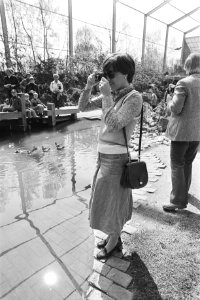 Prinses Margriet en Pieter van Vollenhoven en kinderen in Ouwehands Dierenpark i, Bestanddeelnr 929-1642