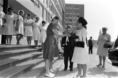 Prinses Margriet opende ziekenhuis te Amsterdam-Noord, Bestanddeelnr 919-3149