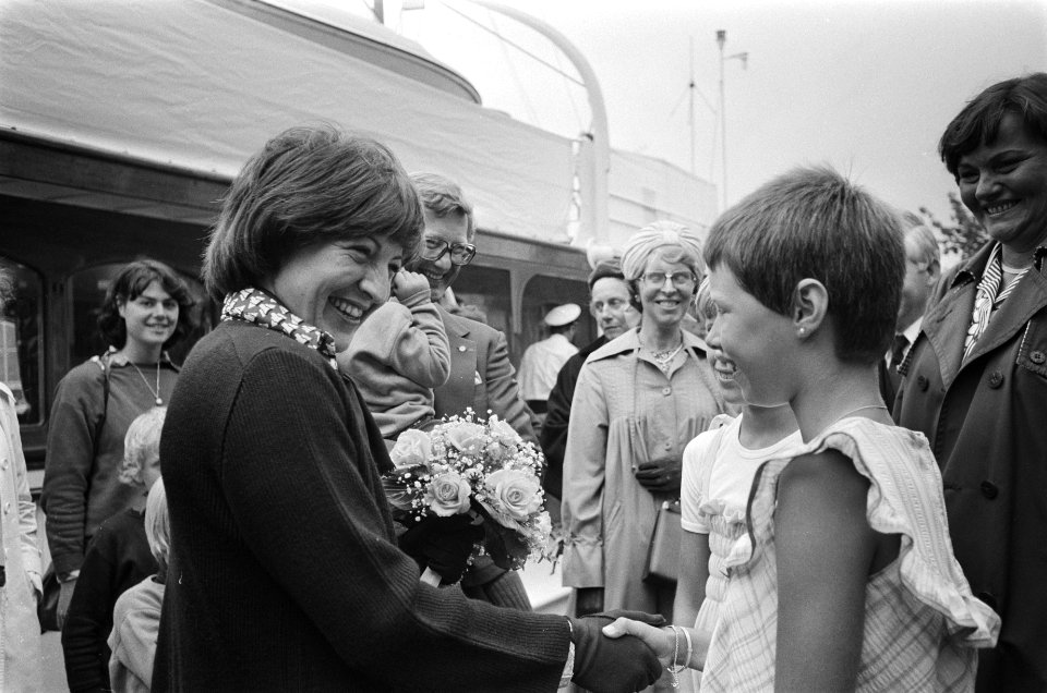 Prinses Margriet en Pieter van Vollenhoven wonen Sneekweek bij, Bestanddeelnr 929-8432