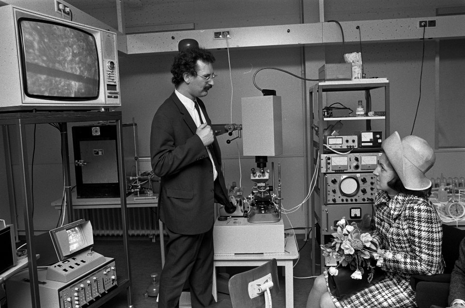 Prinses Margriet opent nieuw lab van Academisch Ziekenhuis in Amsterdam, Margrie, Bestanddeelnr 926-2646