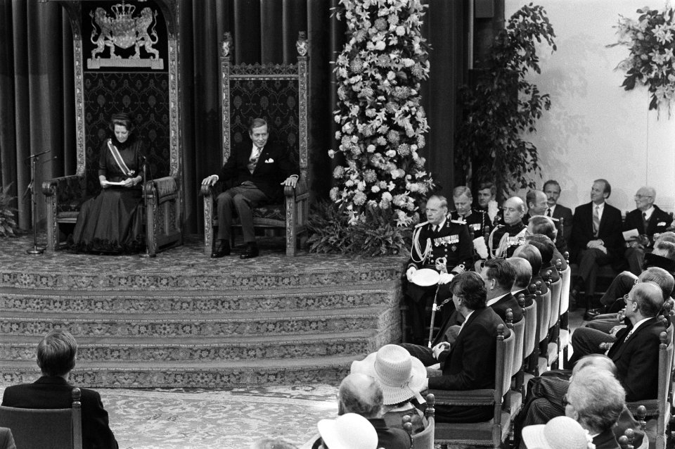 Prinsjesdag Troonrede, Bestanddeelnr 933-0822