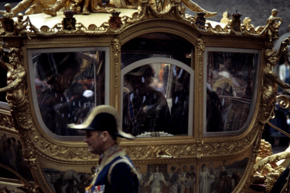 Prinsjesdag 1978 aankomst Gouden Koets, Bestanddeelnr 253-8055