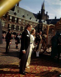 Prinsjesdag, Beatrix, prinses, Claus, prins, Bestanddeelnr 254-7792