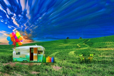 Summer children nature