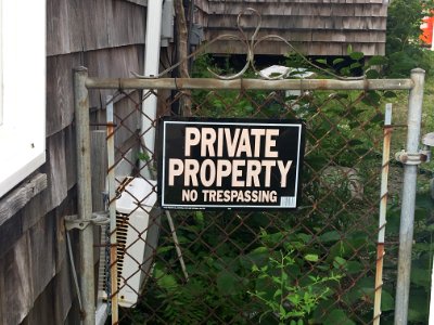 Private Property Sign
