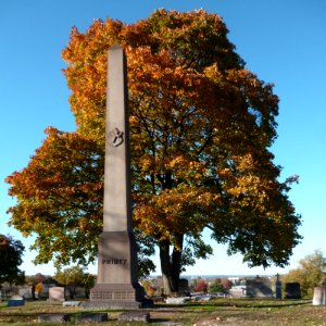 Printy obelisk, Calvary Cemetery, Pittsburgh