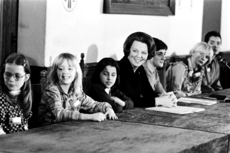 Prinsessen, kinderraden, kinderen, Beatrix, prinses, Bestanddeelnr 930-2011