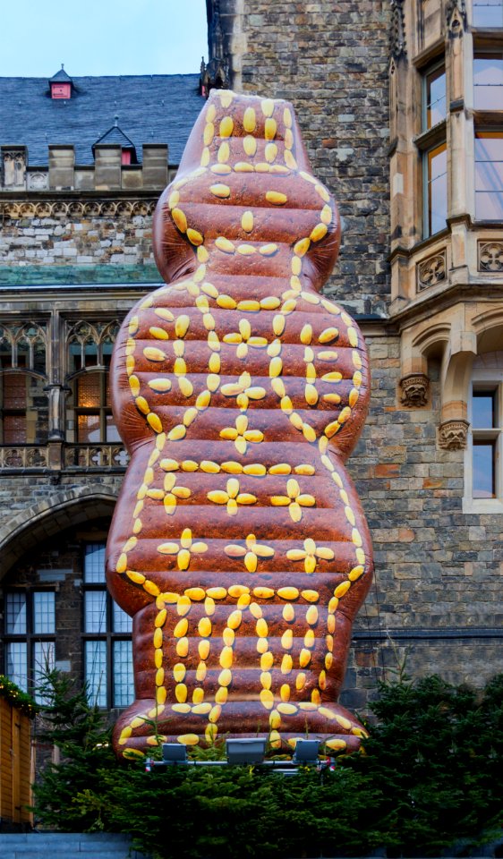 Printenmann, Weihnachtsmarkt, Aix-la-Chapelle, Allemagne