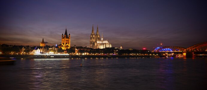 Cologne cathedral cologne on the rhine landmark photo