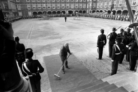 Prinsjesdag 1975 opening Staten-Generaal overzicht Ridderzaal tijdens voorleze, Bestanddeelnr 928-1558