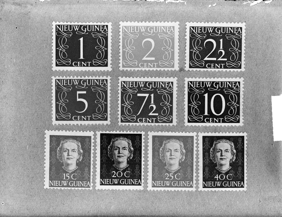 Postzegels Nieuw Guinea, Bestanddeelnr 903-8383