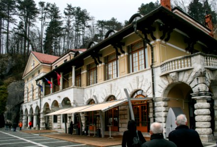 Postojna cave 2008-02-01, visitor centre
