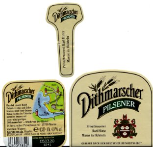 Privatbrauerei Karl Hintz - Dithmarscher Pilsener