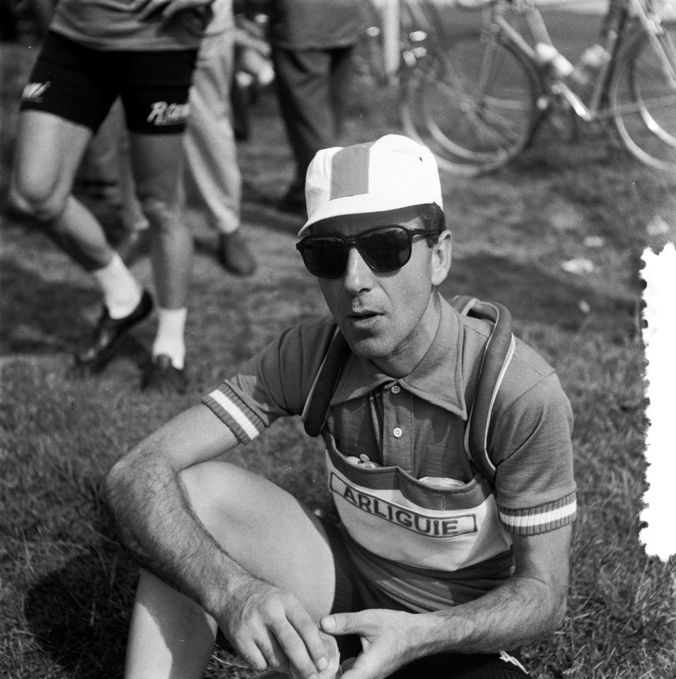 Portretten deelnemers Tour de France , Lucien Lazarides (Frankrijk Zuid-Oost), Bestanddeelnr 906-5923