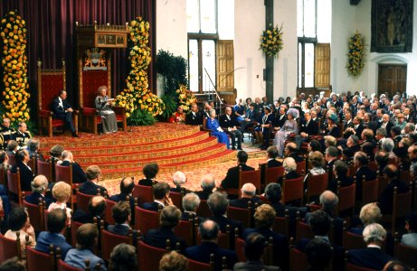 Prinsjesdag Koningin Juliana spreekt troonrede uit, dinsdag 19 september 1978, Bestanddeelnr 010-0659