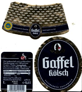 Privatbrauerei Gaffel - Gaffel Kölsch