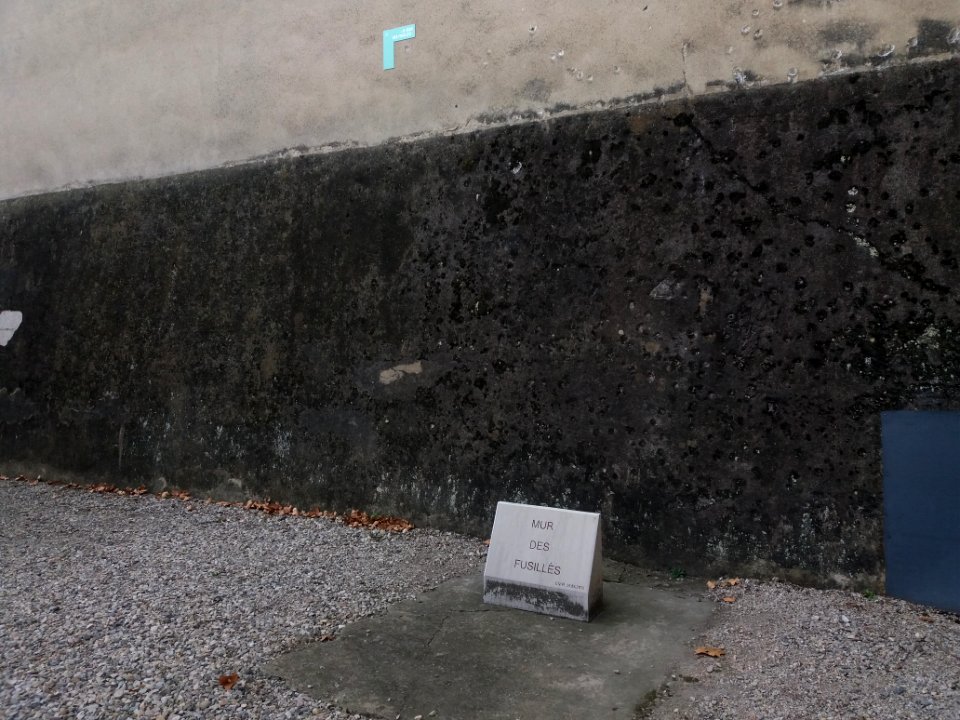 Prison Montluc - Hypothétique mur des fusillés