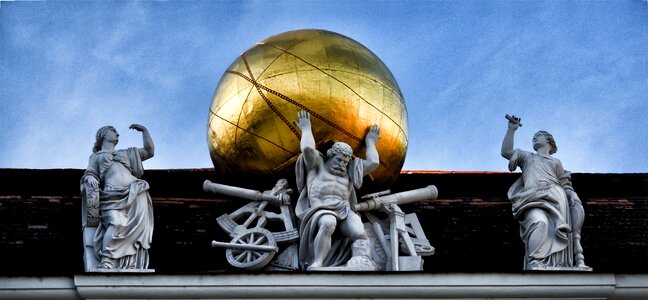 Sculpture hofburg architecture
